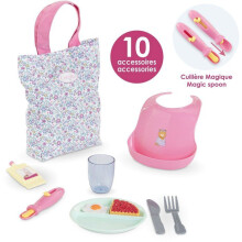 Große Essensbox - COROLLE - Floral - Für Puppen 36/42 cm - Ab 24 Monaten