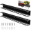 Screwdriver Organizer Wall Mounted Tool Holder 14 Hole Storage Rack for Garage Workshop Black 1