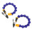ABS Flexible Soldering Helping Hands Aluminum Base 2PCS, 25cm 12