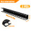 Screwdriver Organizer Wall Mounted Tool Holder 14 Hole Storage Rack for Garage Workshop Black 5