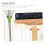 Garage Wall Hooks Heavy Duty Wall Mount Space Saving Storage NonSlip Hold for Tools 6pcs 5