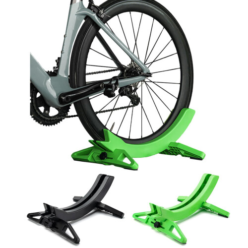 Bike Stand Adjustable Floor Rack for Secure Bicycle Storage with Foldable Design and Stable Base 1