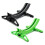 Bike Stand Adjustable Floor Rack for Secure Bicycle Storage with Foldable Design and Stable Base 5