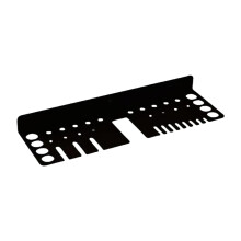 Wall Mounted Tool Organizer and Screwdriver Holder SpaceSaving Rack for Garage or Workshop