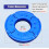 Tire Storage Rack Stackable Plastic Stand for Garage, HeavyDuty SpaceSaving Organizer Blue 3