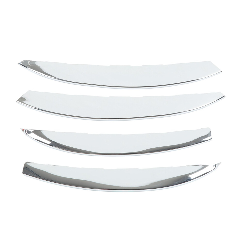 4 Pcs Front Fog Grille Trim Eyelid For CâClass W206/S206 Light/Silver 4631390139696
