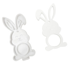 Easter Theme Silicone Molds Eggs/Rabbit Silicone Molds for-R