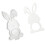 Easter Theme Silicone Molds Eggs/Rabbit Silicone Molds for-R 1