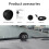 OBDII Speedometer Head-Up Display B1, 2" Multi-Function Car Detector, Black 15