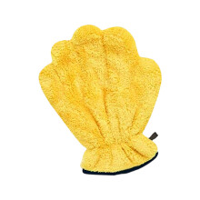 Fleece huisdierverzorgingshandschoenen-Geel 1 stks