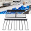 Wall Mounted Tool Organizer with Durable Metal Drill Holder, Garage Storage Rack for Workshop 3
