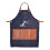 Practical Coffee Apron with Waterproof PU Layer And Storage-B 1