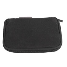 Leichte tragbare Datenleitung-Aufbewahrungstasche - 18x15x2,3 cm, Schwarz