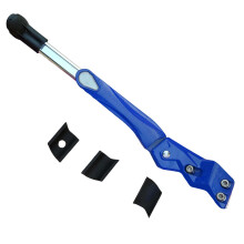 Height Adjustable Bike Kickstand for Mountain Road and Kids Bicycles, Foldable Aluminum Stand