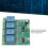 Modulo relè a 4 canali per controllo WiFi ESP8266 scheda PCB DC12V 9