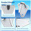 Galvanized Heavy Duty Tarp Hooks 20Pack RustResistant Three Hole Tie Down Mounting Brackets for Trailers 4