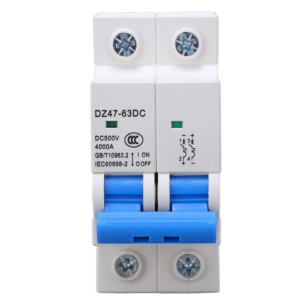 Dc Mcb 2P 500V 10A Solar Pv Breaker 7444352128907