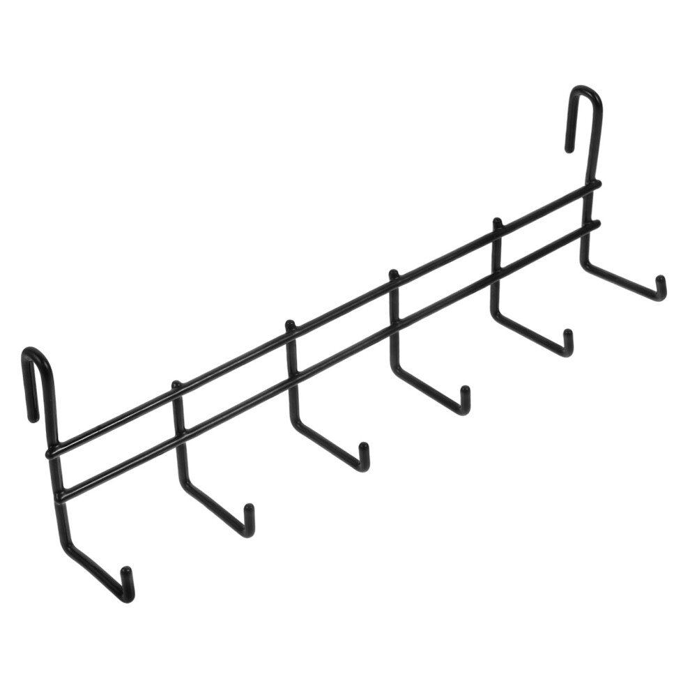 Heavy Duty Wall Mount Tool Hooks Organizer Rack, Durable Iron Multihook Storage For Garage And Workshop 9455672906784
