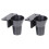 2pcs Electric Screwdriver Holder Wall Mounted Tool Organizer Rack for Power Tools and Bits 1