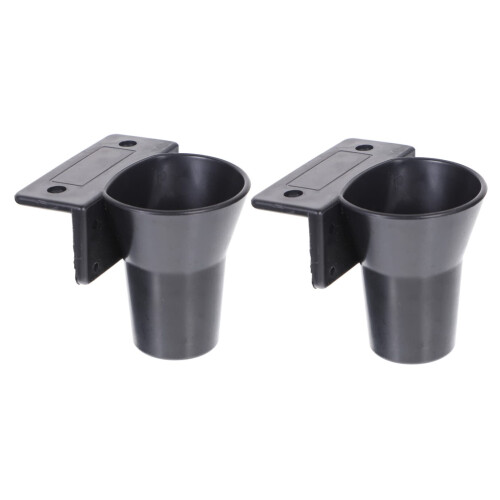 2pcs Electric Screwdriver Holder Wall Mounted Tool Organizer Rack for Power Tools and Bits