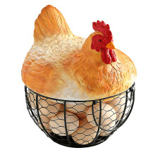 Kipstijl keukenbak voor dagelijkse organisatie Decoratieve