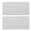 Water Absorbing Soap Dish Set High Absorption Fast Drying-White 1