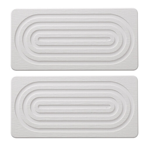 Water Absorbing Soap Dish Set High Absorption Fast Drying-White