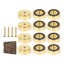 12Pcs Metal Cutting Board Feet with Antislip Base Ensuring