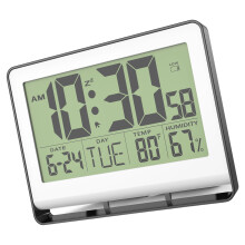 Réveil électronique avec grand écran LCD fonctions multiples