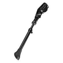 Adjustable Bicycle Kickstand with AntiSlip Rubber Foot, Aluminum Alloy Side Stand for Mountain Bikes