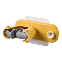 Mop and Broom Holder Wall Mounted Adhesive Rack with Hook NoDrill SpaceSaving Strong Load