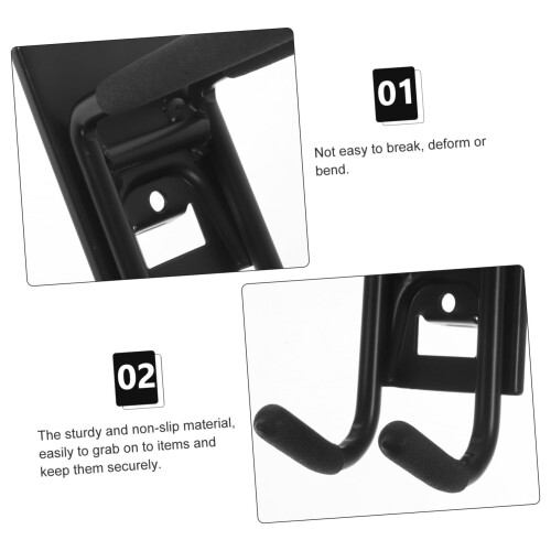 Garage Wall Hooks Heavy Duty Utility Hooks for Ladders Bikes and Tools SpaceSaving Wall Mount Storage 2