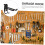 Garage Wall Hooks Heavy Duty Utility Hooks for Ladders Bikes and Tools SpaceSaving Wall Mount Storage 5