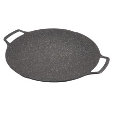 36 cm Antihaft-Aluminiumlegierung Koreanischer BBQ-Teller für Zuhause & Outdoorsgrills
