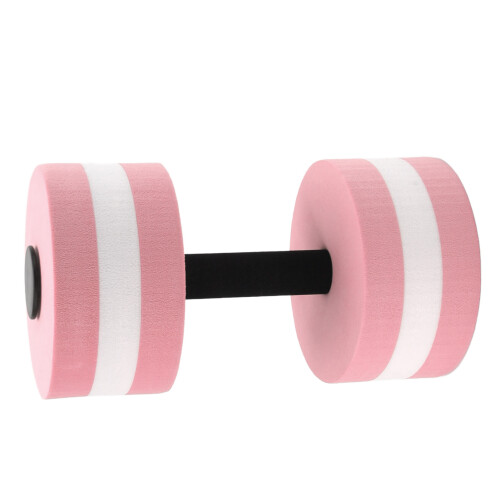 Pink Floating Dumbbells 2 Pack EVA Foam