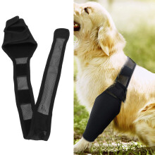 Hunde-Ellbogenschutzpads für kleine und mittlere Hunde, Schwarz, Arthritis-Unterstützung