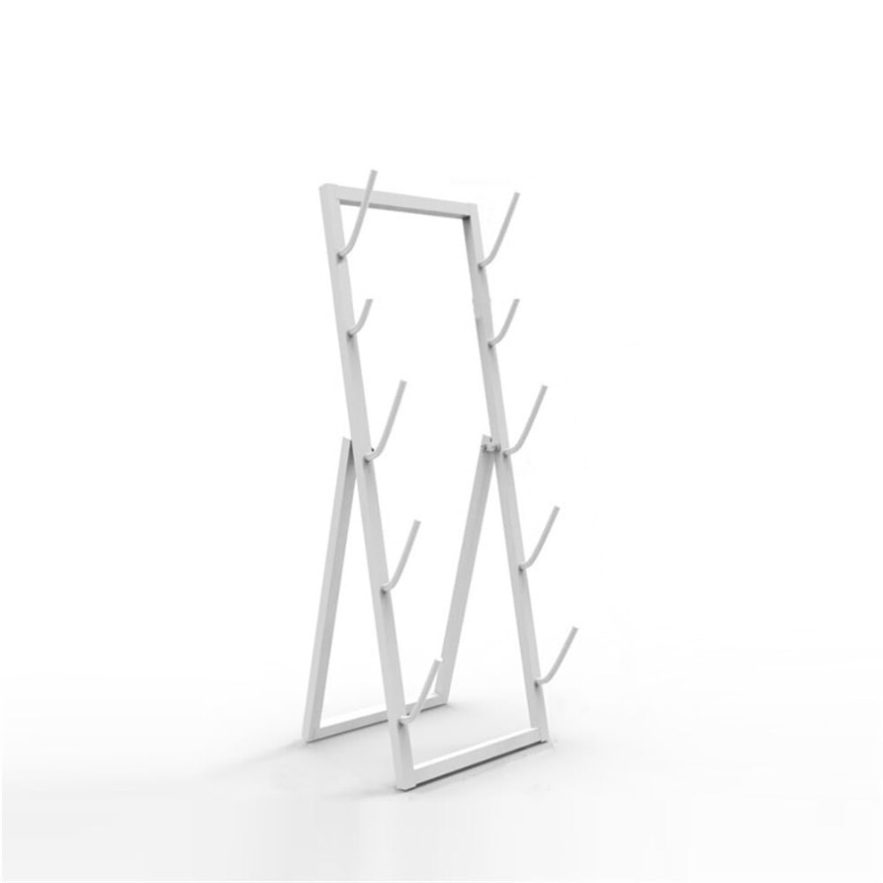 Snowboard Rack Metal Longboard Storage Stand, Spacesaving Vertical Display Organizer For Garage And Living Room, 89Cm White 9092120411720