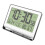 Modern LCD Alarm Clock For Desktop Wall Mount Temperature 1