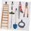 Garage Storage Hooks Heavy Duty Wall Mounted Hangers for Tools and Bikes RustResistant SpaceSaving 4