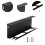 Heavy Duty Wall Mounted Tool Organizer, Steel Storage Rack for Garage, Workshop, Kitchen, Bathroom 2