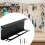 Heavy Duty Wall Mounted Tool Organizer, Steel Storage Rack for Garage, Workshop, Kitchen, Bathroom 3