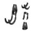Garage Storage Hooks Heavy Duty Wall Mounted Hangers for Tools and Bikes RustResistant SpaceSaving 2