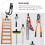 Garage Storage Hooks Heavy Duty Wall Mounted Hangers for Tools and Bikes RustResistant SpaceSaving 3