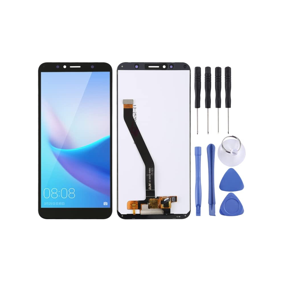 Lcd Screen Replacement With Digitizer Full Assembly Compatible With Huawei Honor 7A For Easy Install 9455672909013