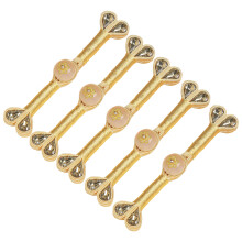 5Pcs Retro Chinese Knots Button Closure Sewing Button-No. 11
