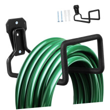 2 Pcs Heavy Duty Garage Storage Hooks Wall Mounted Metal Utility Hangers for Tools Hose and Ladder Organizer