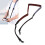 Bequemer doppelseitiger Drohnen-Controller-Lanyard für Mini 3 Pro, 62,5-82 cm 1