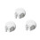 3pcs Wall Mounted Mop and Broom Holder with SpringAction Grip, SpaceSaving Organizer for Kitchen Bathroom 1