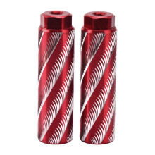 Bike Passenger Foot Pegs 2 Pack Anti Slip Aluminum Bicycle Pedals 300 lbs Load Rear Footrests