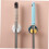 3pcs Wall Mounted Mop and Broom Holder with SpringAction Grip, SpaceSaving Organizer for Kitchen Bathroom 3